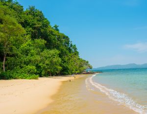  Tuindoek Prachtige Strand - Tuinposter Zee - Buitenposter