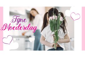 Fijne Moederdag Spandoek