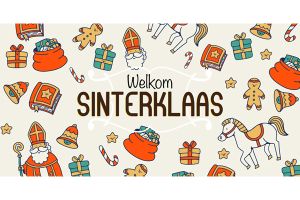 Welkom Sinterklaas Banner