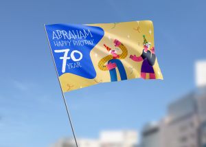 Abraham 70 Vlag