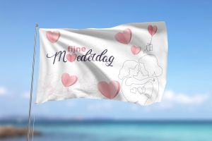 Fijne Moederdag Vlag #1