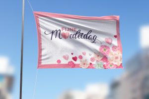 Fijne Moederdag Vlag #3