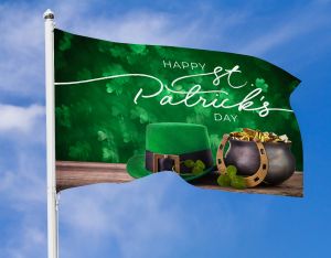 St. Patrick’s Day Vlag -1