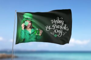 St. Patrick’s Day Vlag -2