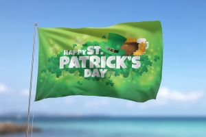 St. Patrick’s Day Vlag -3