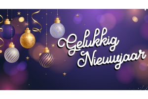 Gelukkig Nieuwjaar Spandoek