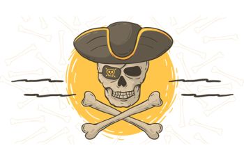 Piraten Spandoek