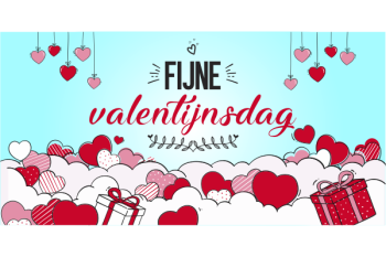 Fijne Valentijnsdag Spandoek -2