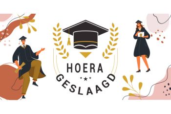 Hoera Geslaagd Spandoek