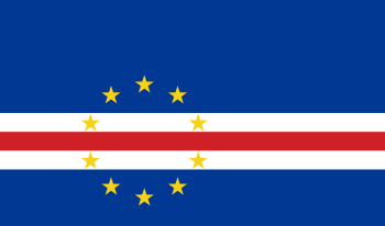 Vlag van Kaapverdië (Cabo Verde)