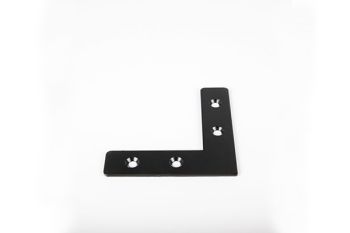 Frame Connector zwart 90